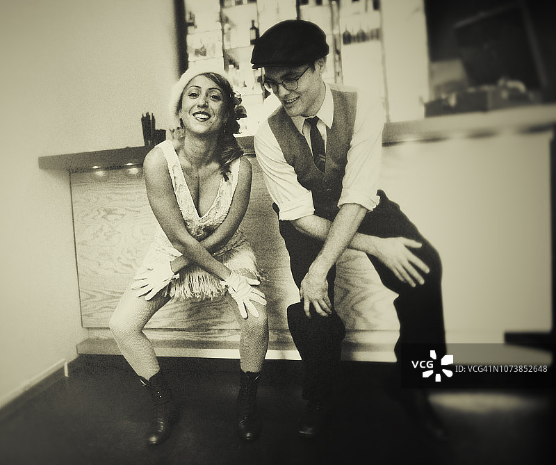 查尔斯顿舞图片素材