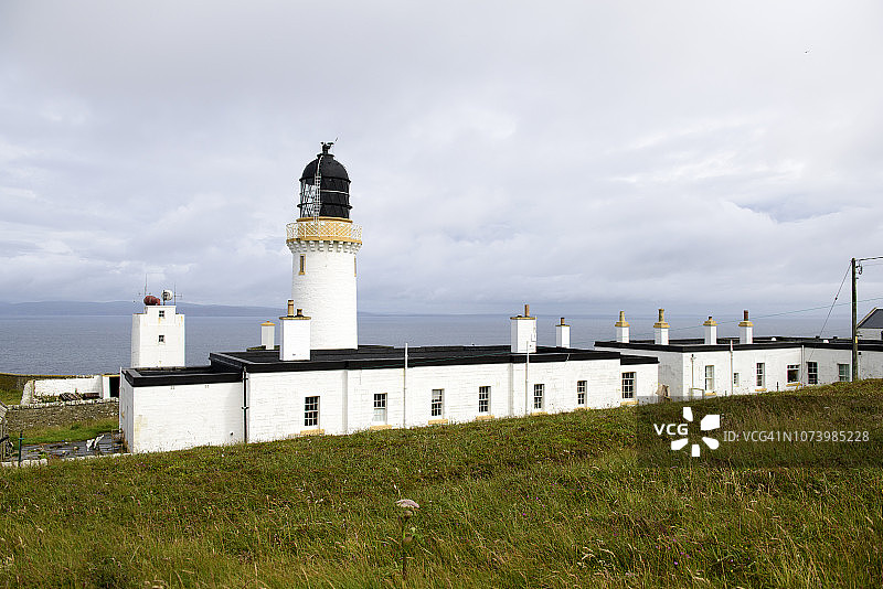 苏格兰凯思内斯郡的邓尼特角图片素材