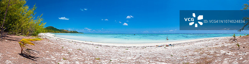 艾图塔基绿松石色泻湖图片素材