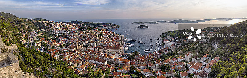 赫瓦尔城市鸟瞰全景图片素材