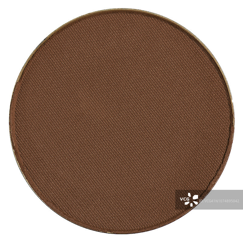 棕褐色或棕色粉饼样品的美妆抠图图片素材