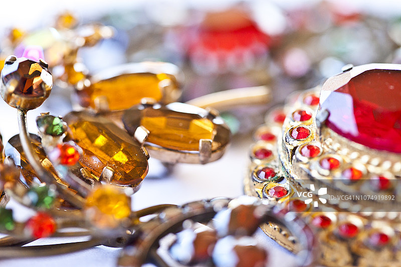 珠宝特写图片素材