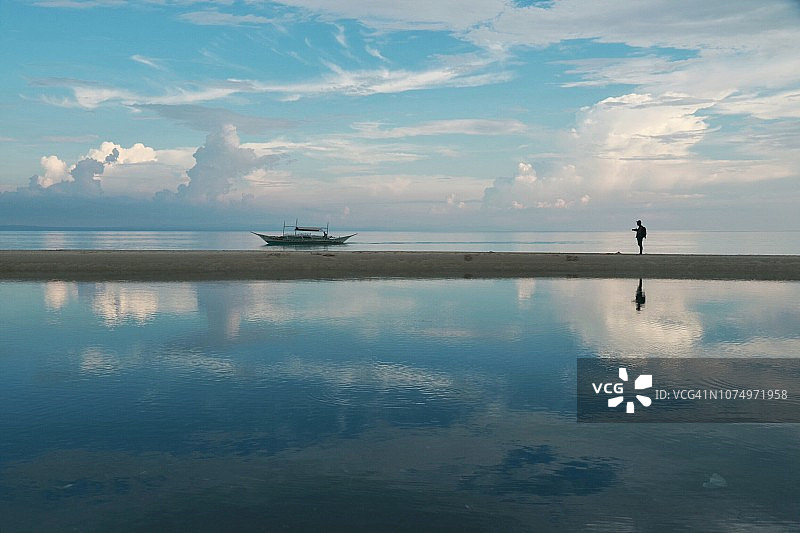 宿务岛班塔延岛的糖滩图片素材