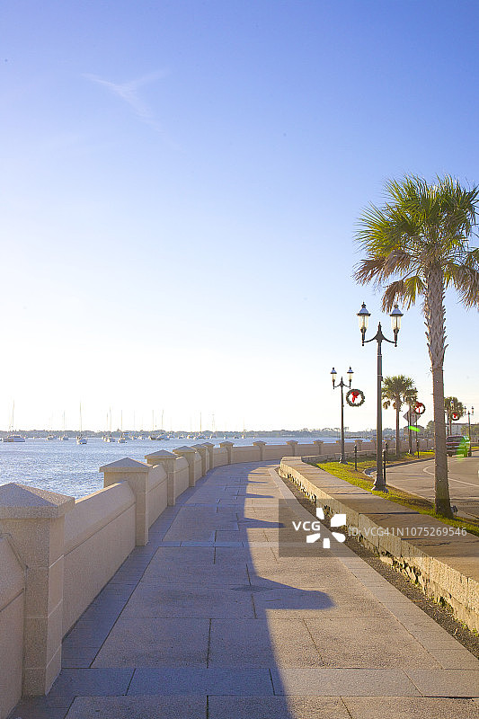 圣奥古斯丁海堤图片素材