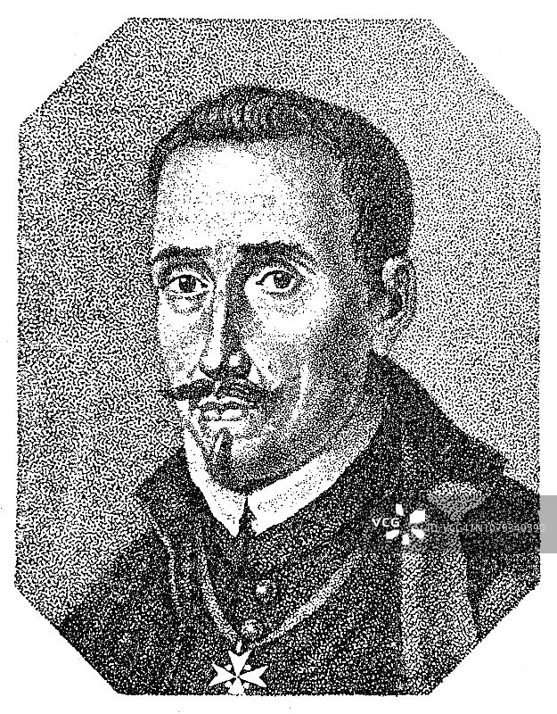 洛ope·德·维加：西班牙剧作家、诗人、小说家和水手图片素材