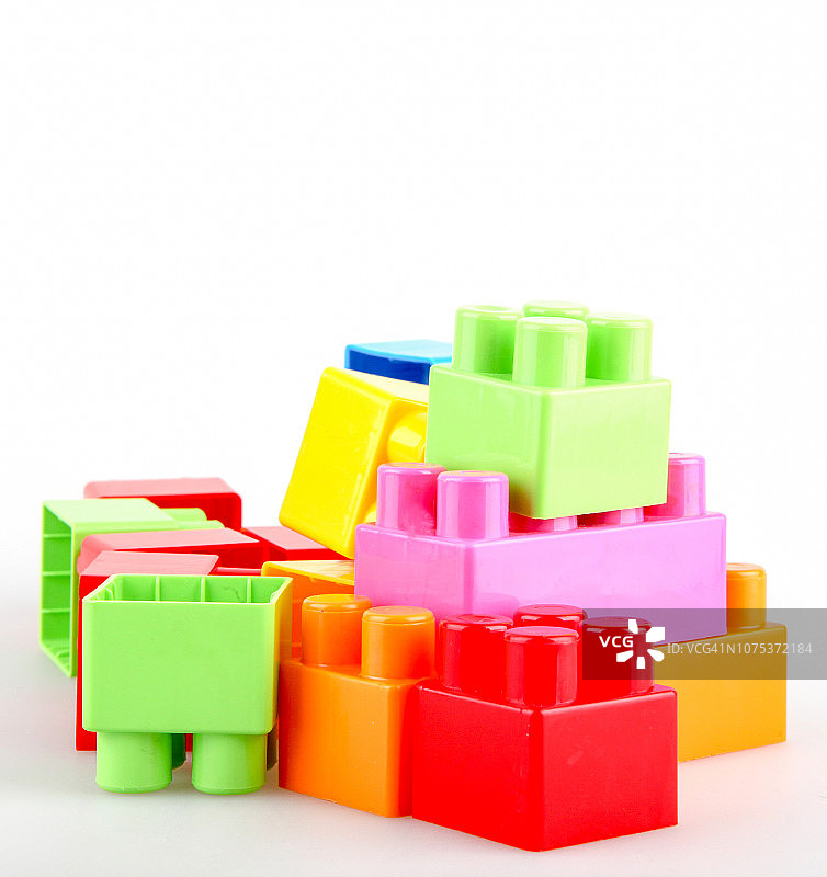 塑料积木图片素材