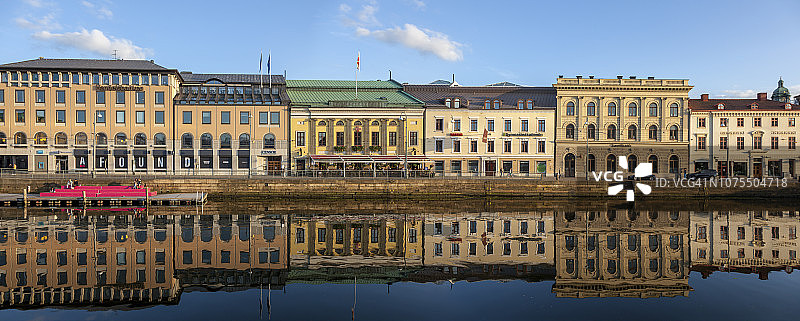 哥德堡全景图片素材