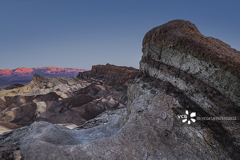 死亡谷国家公园扎布里斯基角图片素材