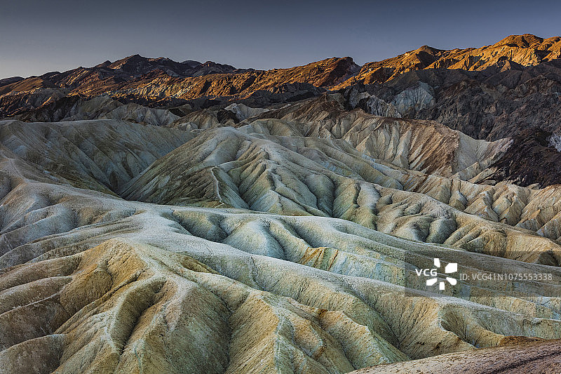 死亡谷国家公园扎布里斯基角图片素材