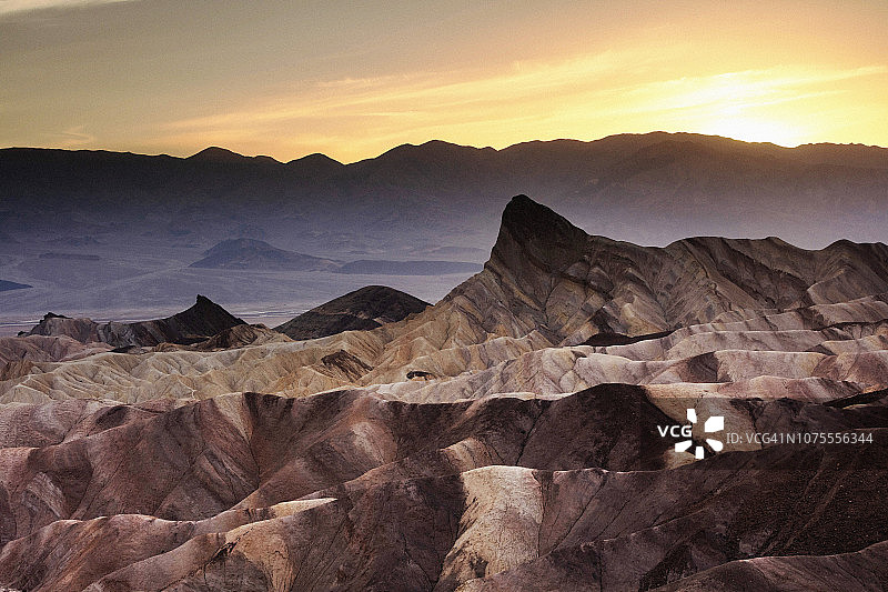 死亡谷国家公园扎布里斯基角图片素材