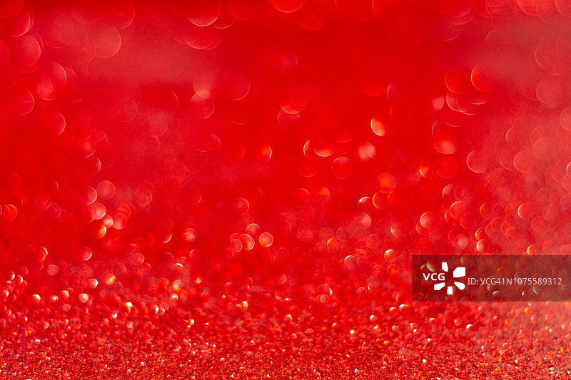 红色散景背景图片素材