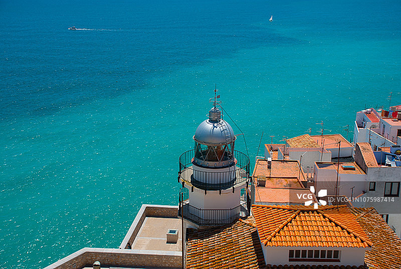 佩尼斯科拉灯塔图片素材