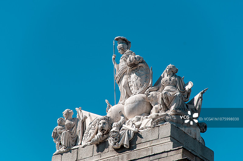 托莱多城门雕塑图片素材