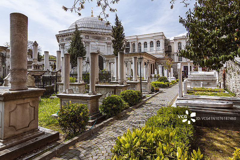 苏丹马哈茂德二世陵墓和墓地图片素材