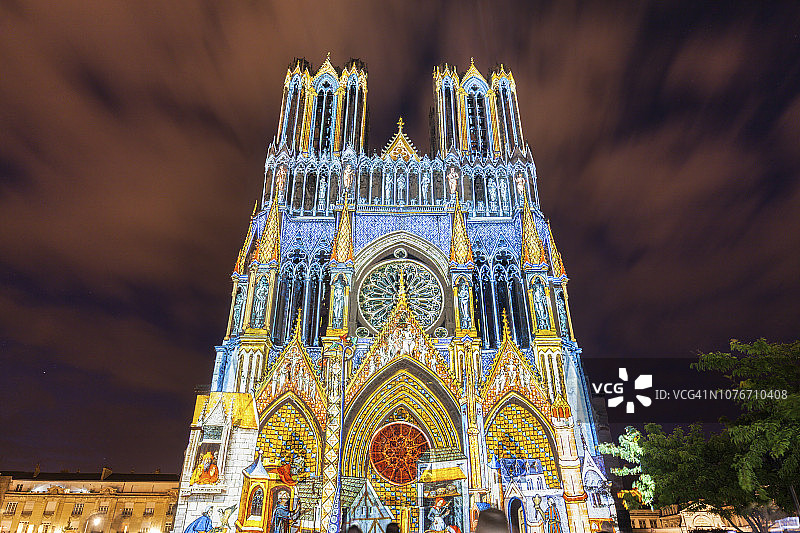 兰斯圣母大教堂图片素材