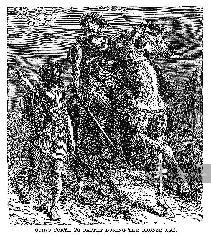 青铜时代的战斗图片素材