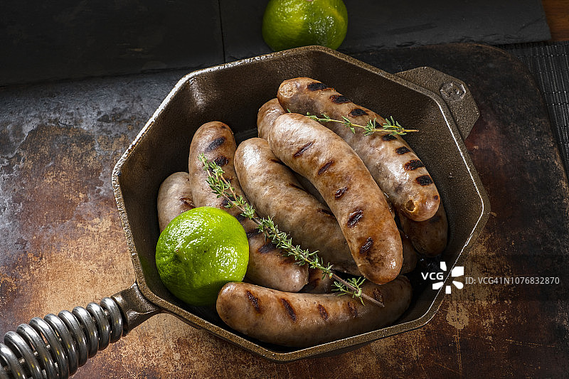 烤香肠图片素材