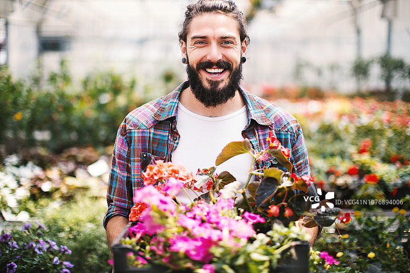 参观我们的花园图片素材
