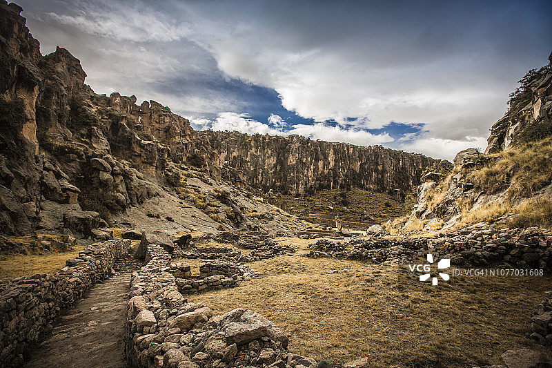 库斯科三峡，秘鲁图片素材