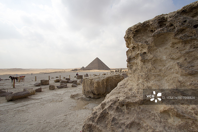 门卡雷金字塔图片素材