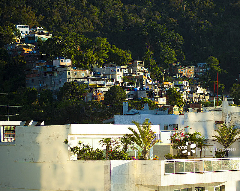 科帕卡巴纳的社会对比图片素材
