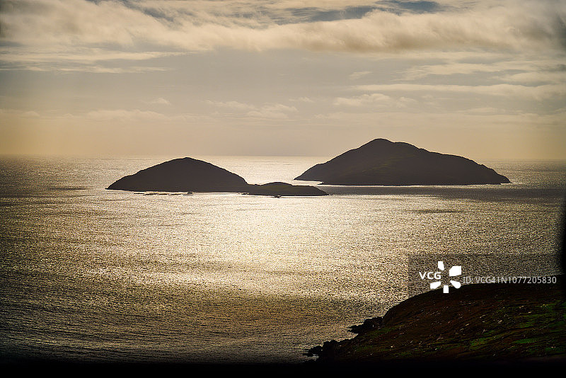 爱尔兰艾弗拉半岛外岛屿海岸图片素材