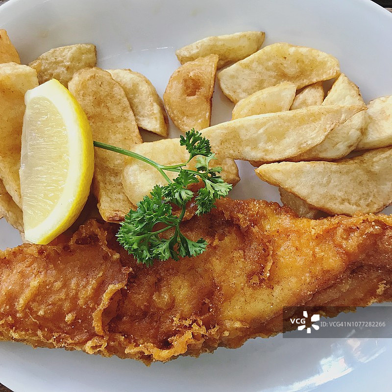 炸鱼薯条图片素材