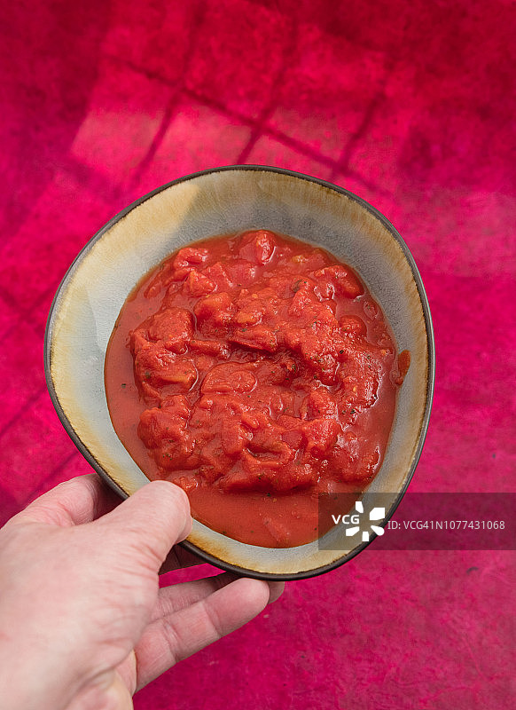 阿拉伯塔番茄丁图片素材