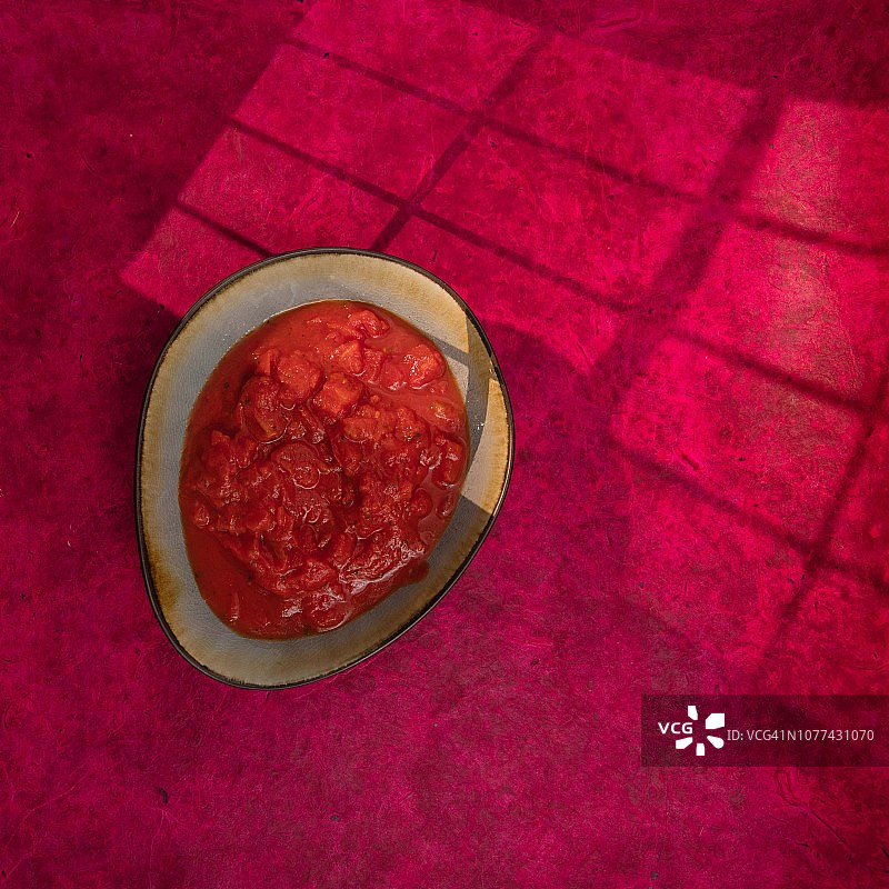 阿拉伯塔番茄丁图片素材