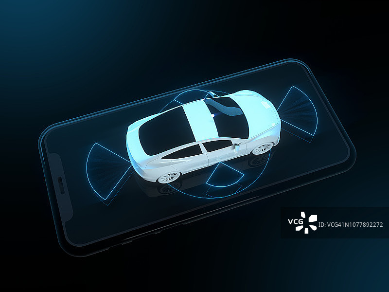 自动驾驶智能车辆图片素材