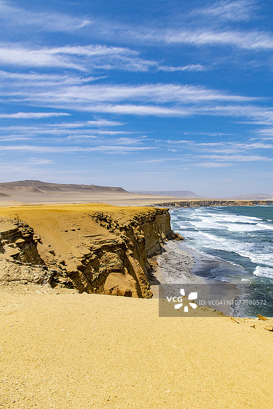 秘鲁的沙漠图片素材