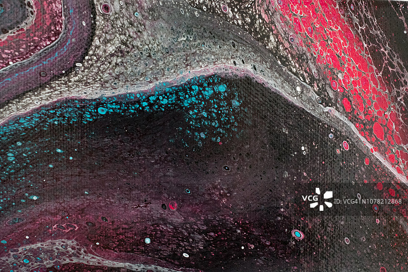 抽象艺术星系外太空绘画图片素材