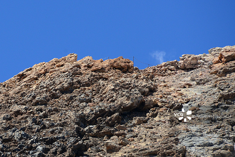 泰德峰的蒸汽喷口图片素材