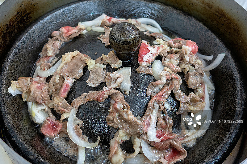 烤羊肉特写图片素材