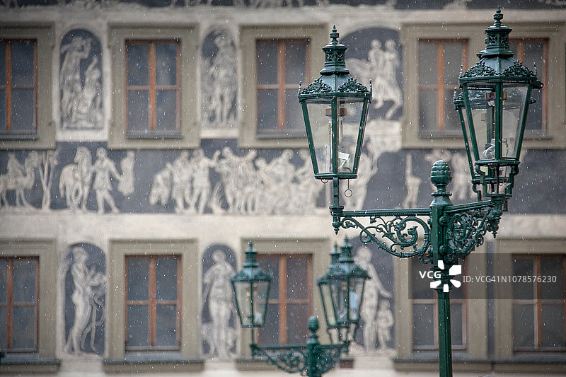 捷克共和国布拉格老城广场图片素材