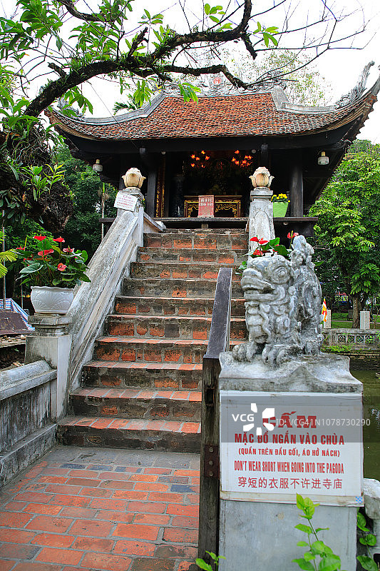 独柱寺图片素材