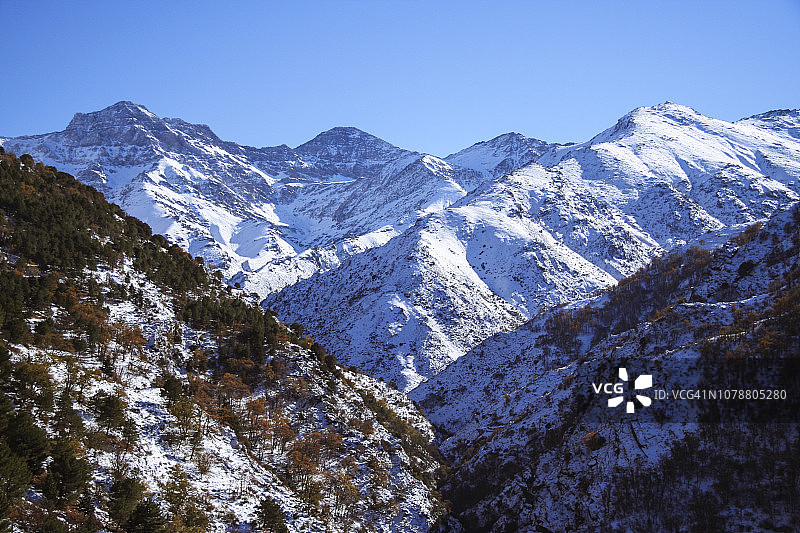 内华达山脉图片素材