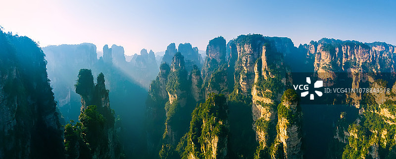 张家界国家森林公园风光图片素材