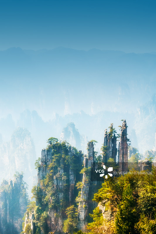 张家界国家森林公园图片素材