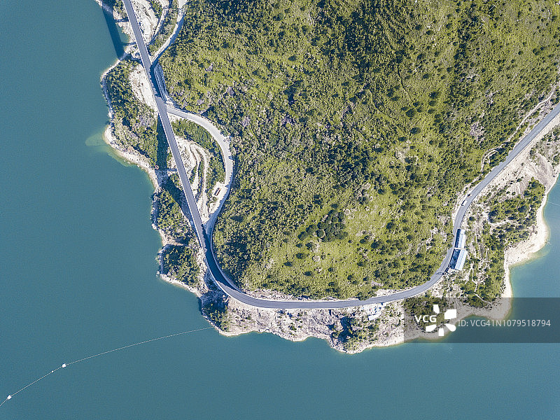 中国浙江省丽水市千峡湖图片素材