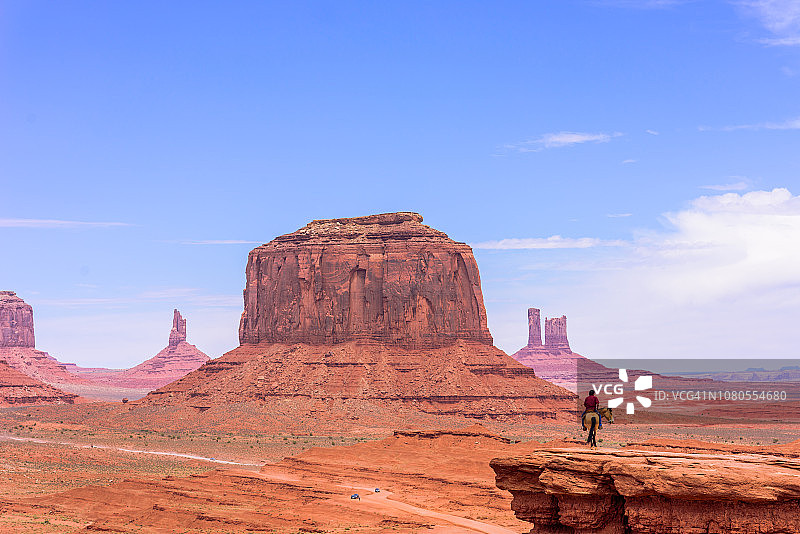 约翰·福特在纪念碑谷的拍摄点图片素材