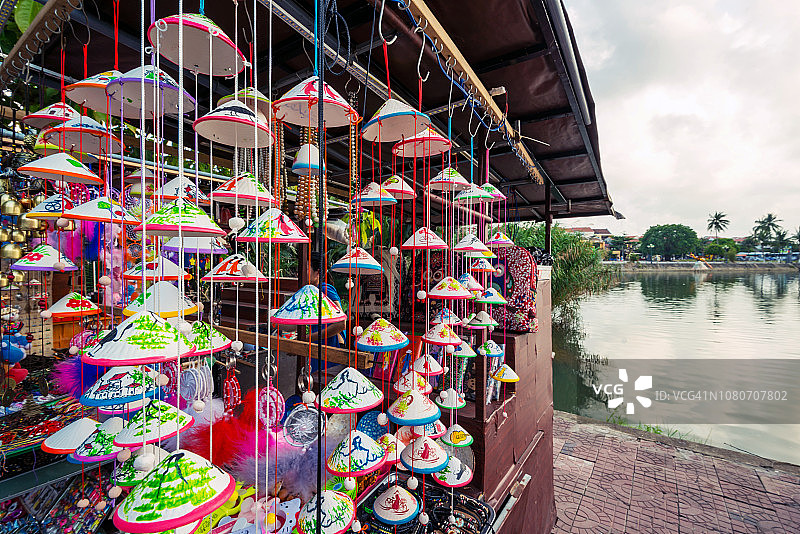 越南会安的纪念品图片素材