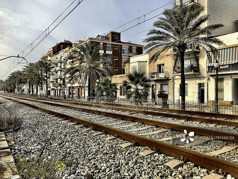 地中海城市巴达洛纳图片素材