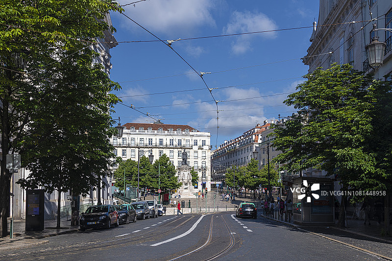 里斯本的上城区图片素材