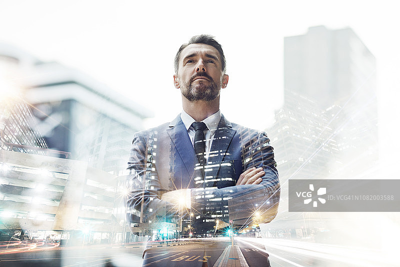 城市是他的乐园图片素材