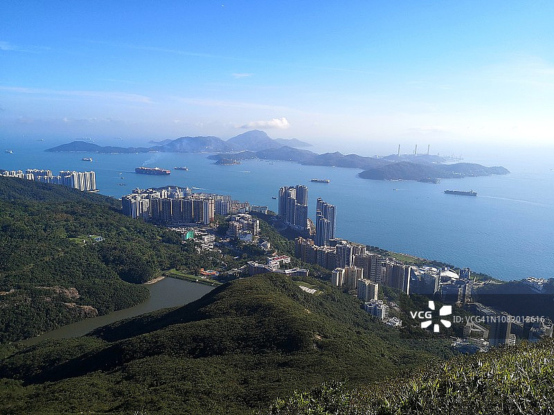 香港高西山观景点全景图片素材