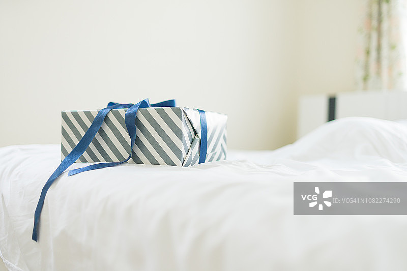 圣诞礼品盒特写图片素材