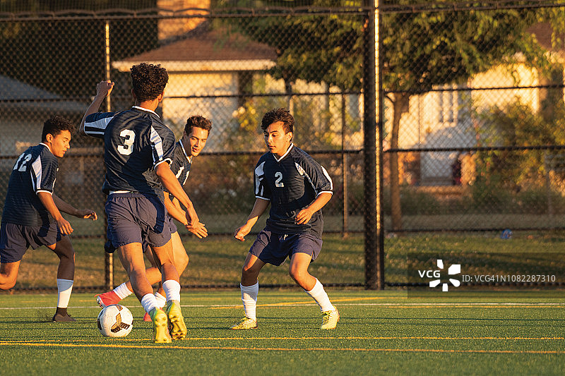 足球训练图片素材