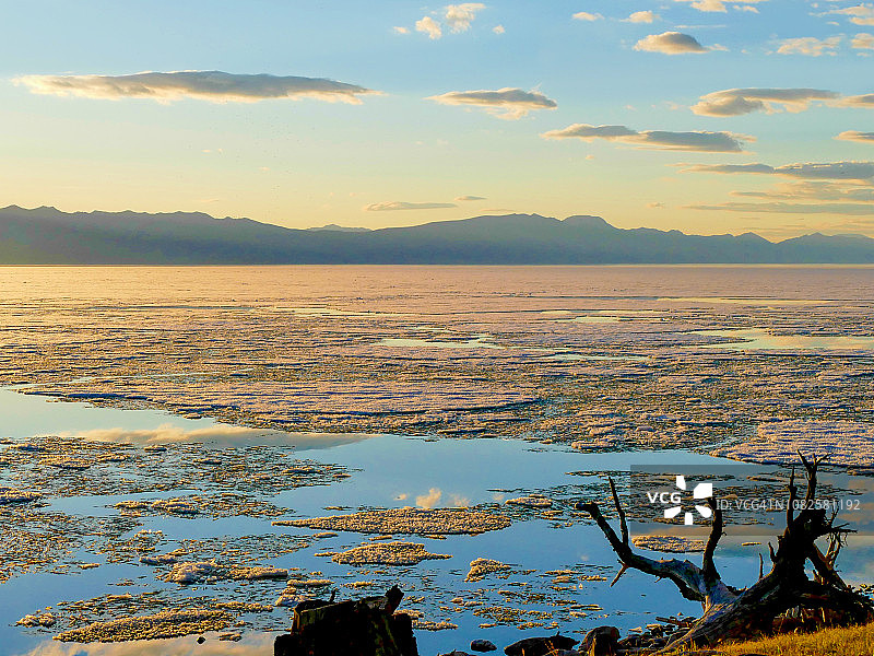 库苏古尔湖，蒙古图片素材