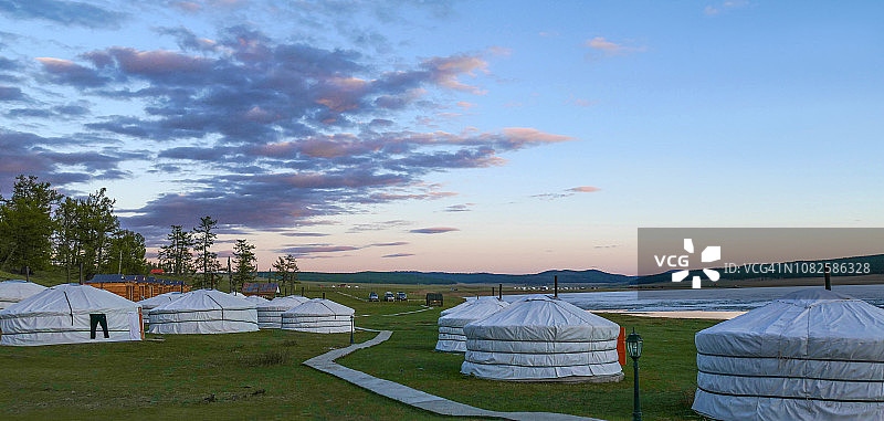 库苏古尔湖，蒙古图片素材